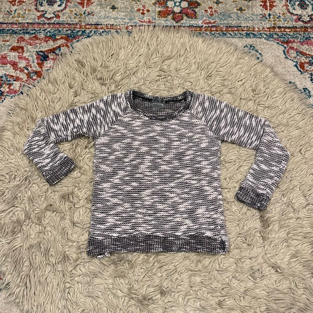 Monrow woven sweater size small